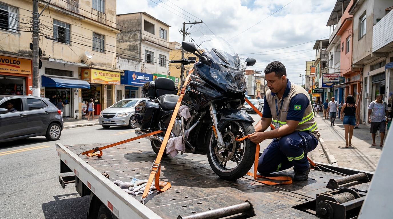 Remoção de Moto em Pane em Vitória da Conquista‑BA